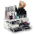 Cosmetic Organiser with 4 Storage Trays - Clear