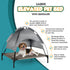 Elevated Dog Bed with Canopy Shade L