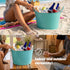 Galvanised Steel Drinks Bucket - Turquoise