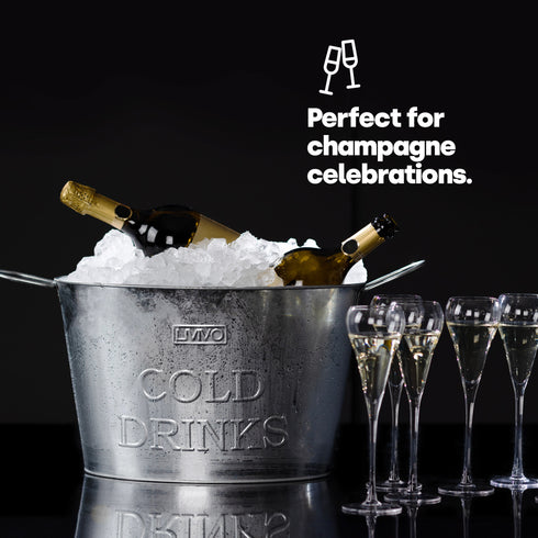 Galvanised Ice bucket & Champagne Bath