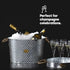 Polished Steel Ice Bucket
