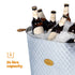Polished Steel Ice Bucket