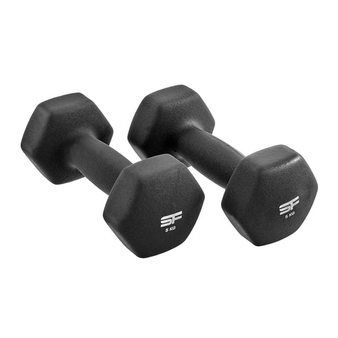 Neoprene Hand Weight Dumbbell Set - 5kg