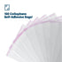 100 Cellophane Self-Adhesive Bags
