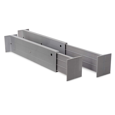 Adjustable Drawer Organiser - Grey