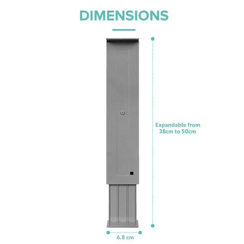 Adjustable Drawer Organiser - Grey