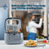 2.5L Electric Deep Fat Fryer - Grey