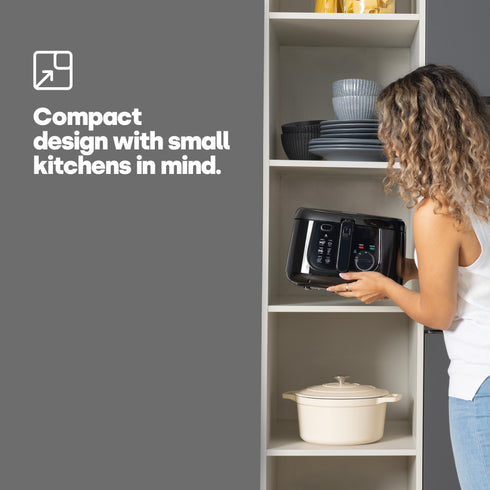 2.5L Electric Deep Fat Fryer - Black