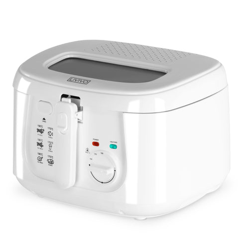 2.5L Electric Deep Fat Fryer - White