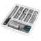 Non-Slip White Cutlery Tray