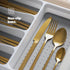 Non-Slip White Cutlery Tray