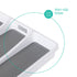 Non-Slip White Utensil Tray