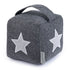 Weighted Cube Door Stopper Star