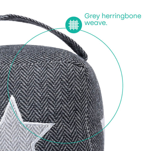 Weighted Cube Door Stopper Star