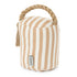 Weighted Door Stopper - Boho Chic Striped Design 1.5kg Sand-Filled with Hemp Handle