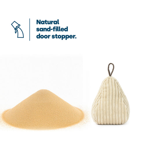 Weighted Door Stopper – Pear