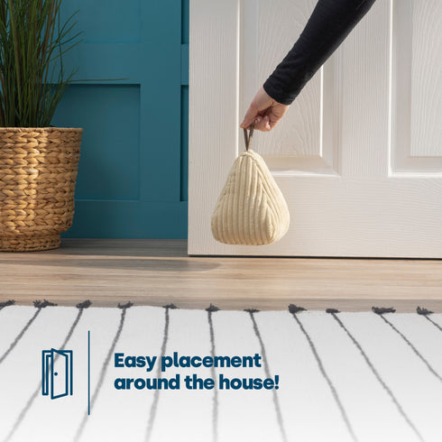 Weighted Door Stopper – Pear