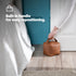 Weighted Cube Door Stopper Tan