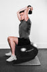 Anti-Burst Yoga & Exercise Gym Ball - Black