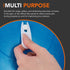 Anti-Burst Yoga and Exercise Gym Ball with Hand Pump - Blue