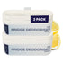 Clayr Fridge Deodoriser 120g Natural Gel 2 Pack - Off White with Clip Hook