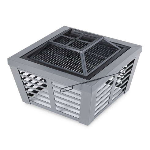 Veneziano Steel Fire Pit & Grill