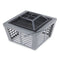 Veneziano Steel Fire Pit & Grill