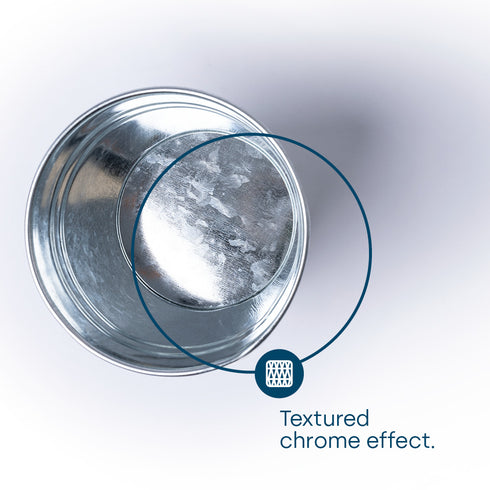 Flower Pots Set of 12 - Galvanised Iron