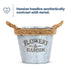 Round Zinc Plant Pot 16cm with Hessian Handle