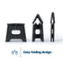 11" Folding Step Stool - Black
