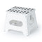 11" Folding Step Stool - White