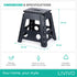 Foldable Step Stool - Black