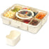 LIVIVO Snack Storage Box - 8 Removable Trays Snap Locks Silicon Seal