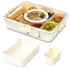 LIVIVO Snack Storage Box - 5 Removable Trays Snap Locks Silicon Seal