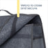Car Boot Organiser Bag with Cover & Side Pockets
