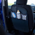 Car Seat Protector Kick Mats Set of 2 - Black
