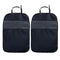 Car Seat Protector Kick Mats Set of 2 - Black