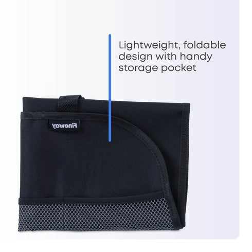 Car Seat Protector Kick Mats Set of 2 - Black