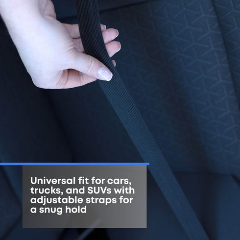 Car Seat Protector Kick Mats Set of 2 - Black
