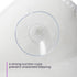 3D Mesh Bath Cushion for Head & Neck - White