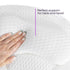 3D Mesh Bath Cushion for Head & Neck - White