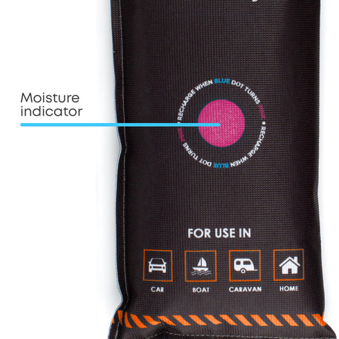 Set of 2 x 1kg Reusable Dehumidifier Bags Moisture Absorber for Car