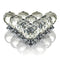 Crystal Drawer Handles for Cabinets & Wardrobes - 10 Packs