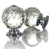 Crystal Drawer Handles for Cabinets & Wardrobes - 10 Packs