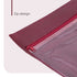 Saree Storage Bags 20 Pack – Clear Zip Organisers Red