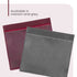 Saree Storage Bags 20 Pack – Clear Zip Organisers Red