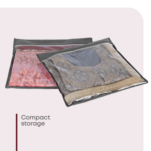 Saree Storage Bags 20 Pack – Grey