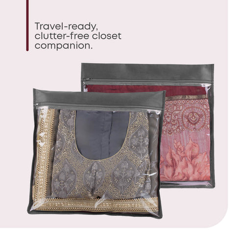 Saree Storage Bags 20 Pack – Grey