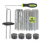50 Weed Membrane Pegs with Tool