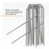 50 Weed Membrane Pegs with Tool